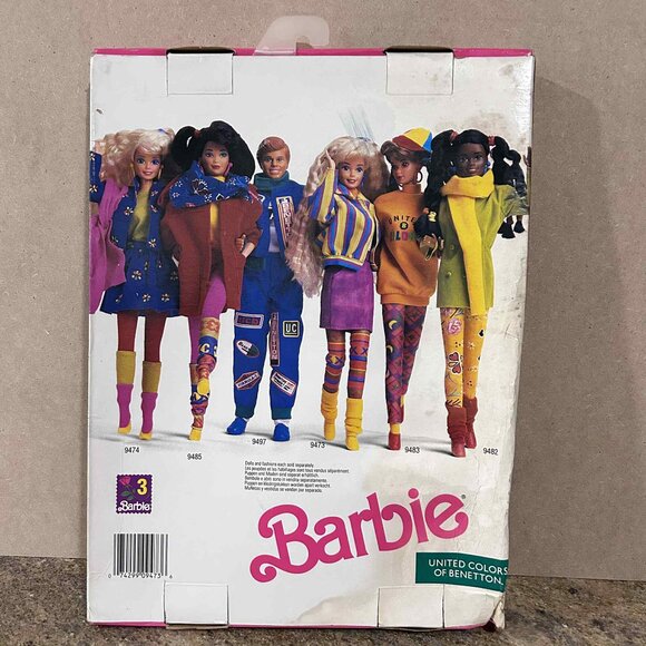 Mattel 1990 Barbie “United Colors Of Benetton - 9473” Fashions Outfit - Picture 2 of 4
